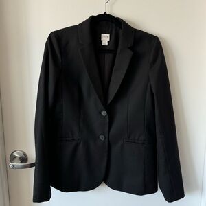 J. Crew Light Weight Black Blazer - Size 8